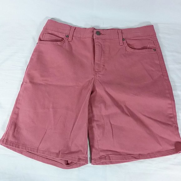 Gloria Vanderbilt Pants - Gloria Vanderbilt Women's Amanda Relaxed Shorts-Camelia-Various Sizes-NWT